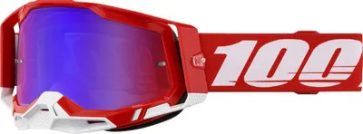 Produktbild von 100percent Racecraft 2 Offroad-brille Rot Mirror Red Blue Rot Mirror Red Blue