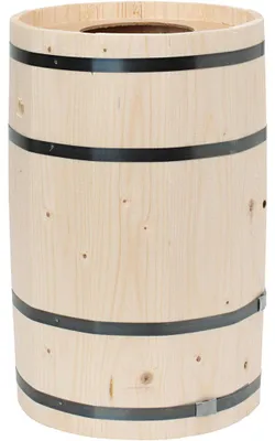 Produktbild von Karnevalsfass, Kiefernholz, H 50 cm, D 26 cm, 1 Stk [HOB-862002]