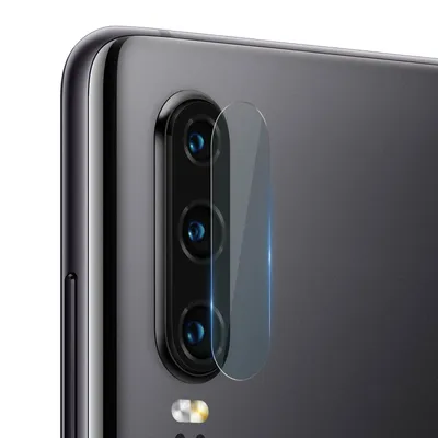 Obrázok produktu pre Ochranná fólia pre zadný fotoaparát Huawei P30, tvrdené sklo
