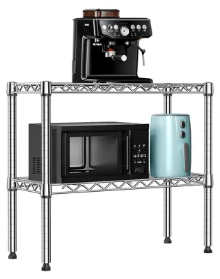Productafbeelding van Opbergrek keukenrek - 30 x 70 x 59,5 cm - Chroom - Draagvermogen 90 kg