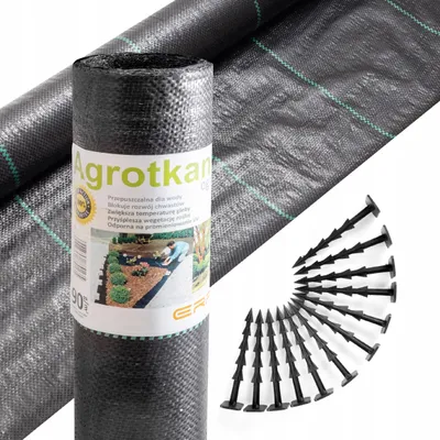 Zdjęcie produktu dla Agrotkanina Agrowłóknina 1,1x50 m 120 g Antychwastowa na Chwasty