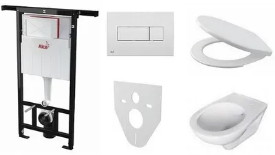 Obrázok produktu pre SET Jadromodul AM102/1120 + tlačidlo M370 + WC RIMFLOW + A604 + M91