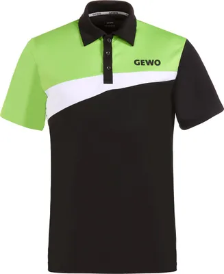 Produktbild von GEWO Poloshirt Fondi I schwarz/lime L