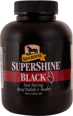 Zdjęcie produktu dla Absorbine Supershine olejek do kopyt 236 ml czarny Czarny Jeden rozmiar