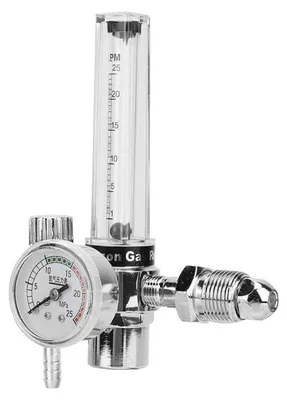 Argon-Druckminderer, 15 MPa, 0,25 MPa, 0-25 L/min, G5/8