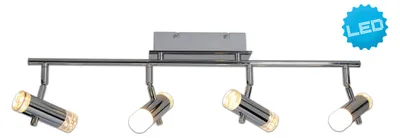 Obrázok produktu pre Näve - LED stropné svietidlo 4, Garda, rozmery: d: 17cm; š: 66cm; v: 8,5cm; 1246042