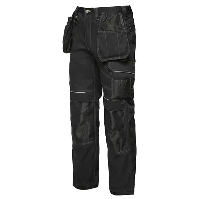 Produktbild von Portwest T602 PW3 Arbeitshose mit Holstertaschen Black Gr. 48