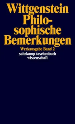 Obrázek produktu pro Philosophische Bemerkungen