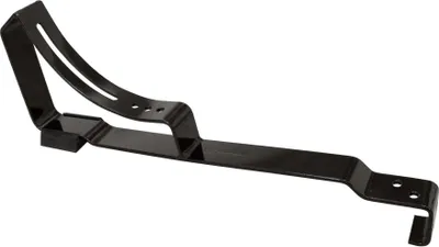 Produktbild von DAPRONA Laufroststütze für Dachtritt und Laufrost 48,5cm, für gewellte Dachziegel, verzinkt Schwarz, Dachtritte für Schornsteinfeger