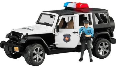 Immagine prodotto di Bruder 2526 Jeep Wrangler Unlimited Rubicon Polize