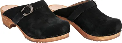 Obrázok produktu pre Sanita Wood-Hedi Open Clog Black Veľkosť 39