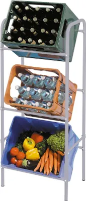 Produktbild von Kastenständer weiß für 3 Kästen