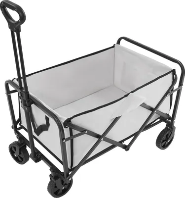 Immagine prodotto di Carrello pieghevole, portata 90 kg, maniglia regolabile, kaki