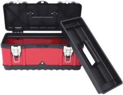 Zdjęcie produktu dla KS TOOLS Skrzynka narzędziowa z blachy stalowej, 395x180x170mm - 850.0355