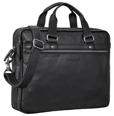 Immagine prodotto di Borsa vintage in pelle per laptop da 15 pollici