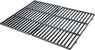 Produktbild von CLP Gusseisen Grillrost Set,schwarz 44,5x30,3 cm