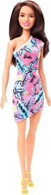 Produktbild von Mattel Barbie Puppe Blumenkleid
