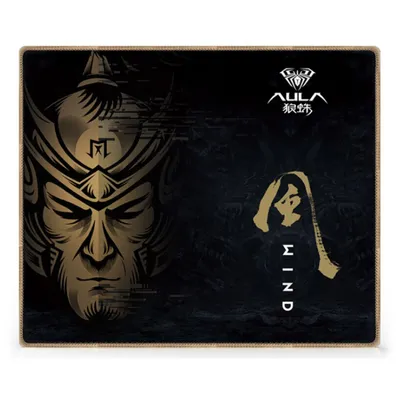 Image de Tapis de souris Aula MP-W avec surface Speed à faible frottement / base caoutchoutée stable (30 x 25 cm)