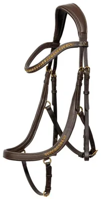 Produktbild von Harry´s Horse Anatomic Gold Trense Braun Full Braun Full