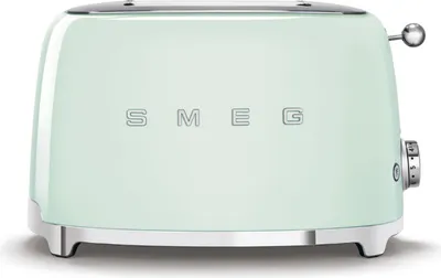 Obrázok produktu pre Smeg TSF01PGEU, 2 krajcov, Zelená, Nerezová oceľ, Tlačidlá, Nerezová oceľ, 950 W