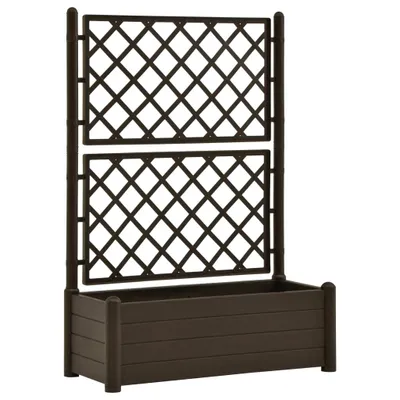 Immagine prodotto di Fioriera da Giardino con Graticcio 100x43x142 cm PP Moca