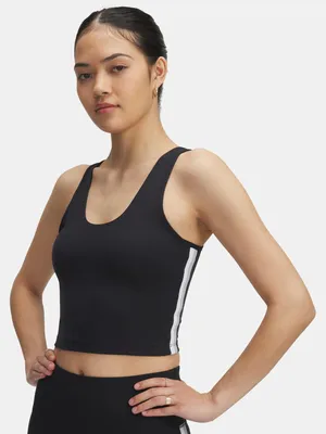 Produktbild von Under Armour UA Motion Sport Tape Tanktop für Damen – Schwarz XS