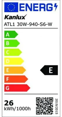 Obrázok produktu pre Kanlux S.A. 33136, LED, 3000 lm, IP20, Biela