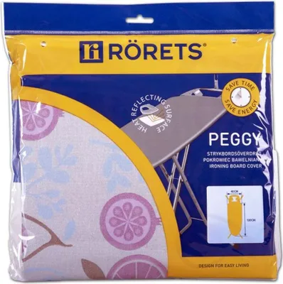 Produktbild von Metallisierte Abdeckung Peggy 120 x 40 cm für Bügelbrett