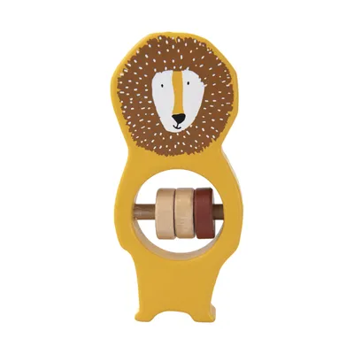 Image de Hochet en bois Trixie - M. Lion