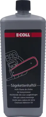 Produktbild von E-Coll Sägekettenhaftöl 1L Flasche , 4317784389792