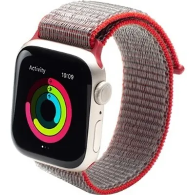 Produktbild von GEAR4 705009519, Band, Smartwatch, Rot, Apple, Apple Watch 45/44/42mm, Nylon