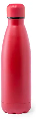 Produktbild von Wasserflasche/Trinkflasche aus Edelstahl - rot - Schraubverschluss - 790 ml - Sport