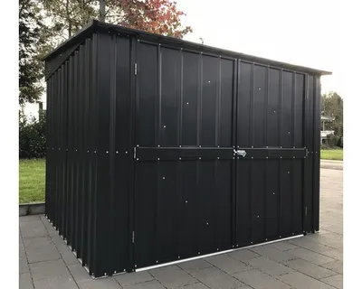 Produktbild von Globel Fahrradoase "Family" (4 bikes), anthrazit