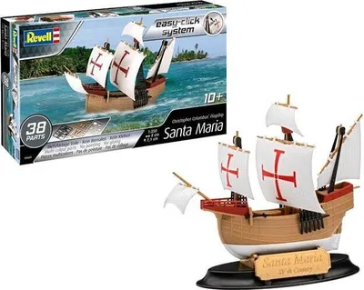 Produktbild von Revell 05660/5660 5660 Santa Maria 05660 Schiffsmodell Bausatz 1:350, 1/350