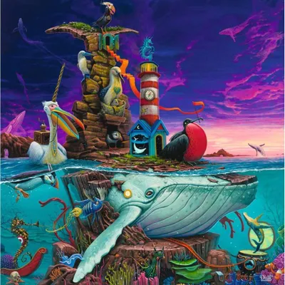 Produktbild von RAVENSBURGER Quadratpuzzle Soustrov 500 dlks