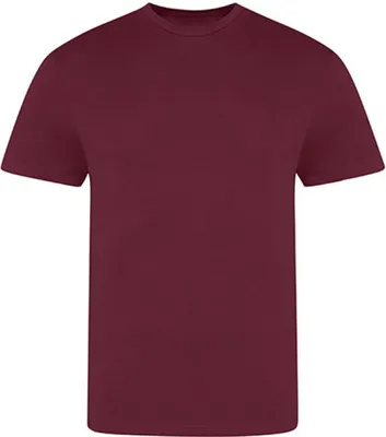 Produktbild von Just Ts JT100 | Herren Shirt The 100 T, Gekämmte, ringgesponnene Baumwolle - Farbe: Burgundy - Größe: M