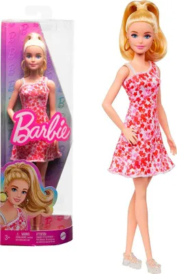 Produktbild von Barbie Fashionistas HJT02, Modepuppe, Weiblich, 3 Jahr(e), Mädchen, 298 mm, Mehrfarbig