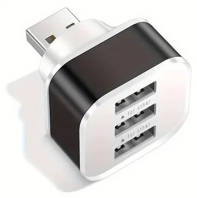 Obrázok produktu pre rozbočovač USB 2.0, 3-portový rozbočovač USB
