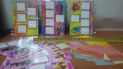 Zdjęcie produktu dla plan lekcji 25szt mix samoprzylepny