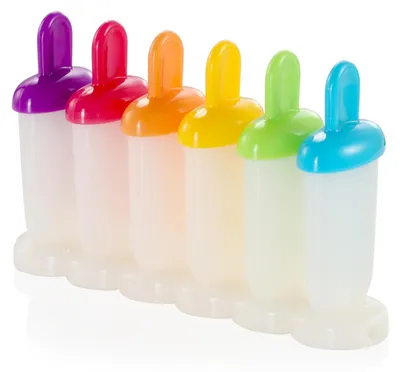 Eisform für Eis am Stiel, 6 Stück, 30 ml, BPA-frei