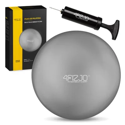 Produktbild von 4FIZJO Kleiner Pilates-Rehabilitationsball, 22 cm, aufblasbar, grau