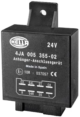 Produktbild von Verzögerungsrelais Anhängevorrichtung 24 V HELLA für u.a. MERCEDES-BENZ