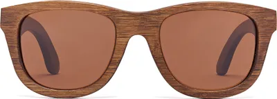 Produktbild von Bonizetti Herren Sonnenbrille Bambus Hellbraun Glasfarbe braun OSAKA - 140mm Männer, Sunglasses, Sommer Accessoires, Naturmaterialien