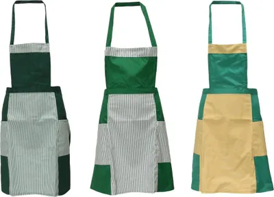 Produktbild von Latzschürze Trägerschürze Florist Schürze Grillschürze verschiedene Farben gestreift, Design:Design 1