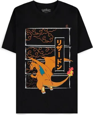 Image de Koszulka T-Shirt Pokémon Charizard, Rozmiar M, 100% Bawełna, Licencjonowana
