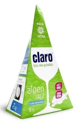 Produktbild von Claro Alpensalz für Spülmaschinen - Spülmaschinensalz 1Kg