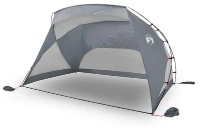 Immagine prodotto di vidaXL Tenda da spiaggia grigio 274x178x170/148 cm 185T poliestere