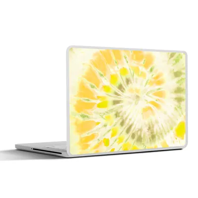 Produktbild von MuchoWow® Laptop Aufkleber Sticker Cover Sommer - Gelb - Grün 30x22 cm - Laptop-Sticker