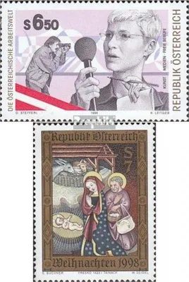 Produktbild von Briefmarken Österreich 1998 Mi 2269,2271 (kompl.Ausg.) postfrisch Arbeitswelt