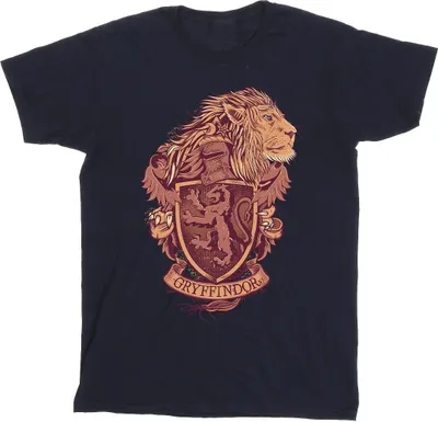 Produktbild von Harry Potter - "Gryffindor" T-Shirt für Herren BI31024 (XL) (Marineblau)